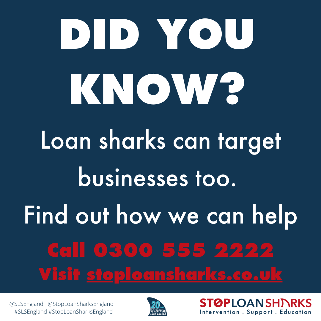 Businesses warned over loan shark dangers ahead of Business Finance Week